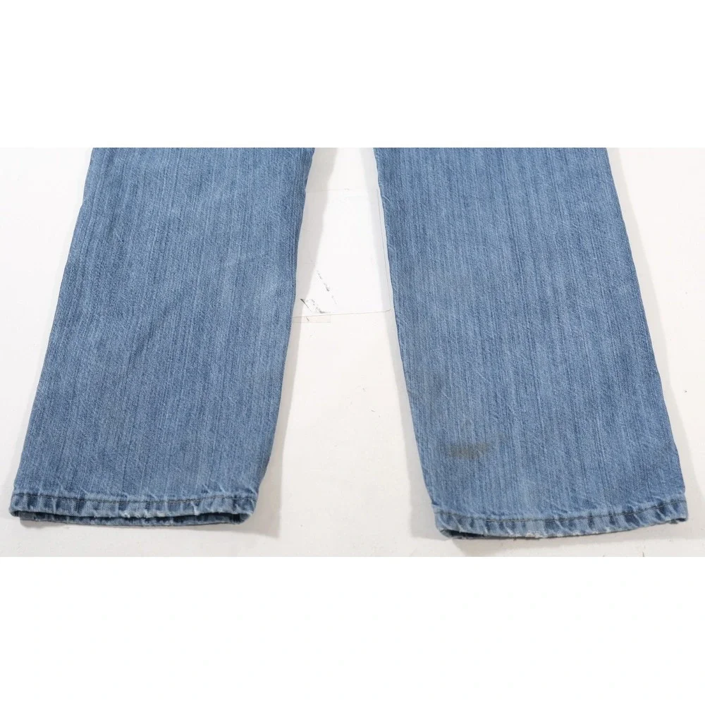 Wrangler Jeans Mens 34x32 Blue PBR Professional Bull Riders Straight Leg Denim